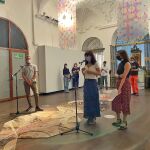 La concejal de Cultura y Turismo, Ana Redondo. presenta la exposición de creadores locales