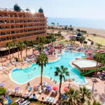 Panorámica del Hotel Alegría Colonial Mar, en la Costa de Almería
