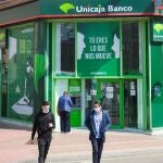 Una oficina de Unicaja Banco