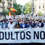  El constitucionalismo se conjura en Barcelona y clama contra los indultos
