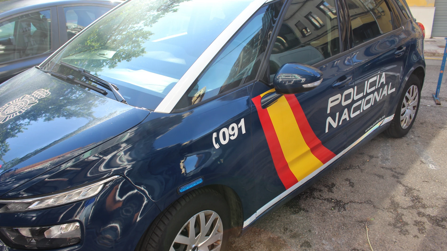 Vehículo de la Policía Nacional