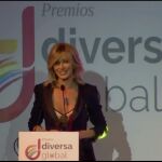 Susanna Griso en su agradecimiento al Premio Diversa