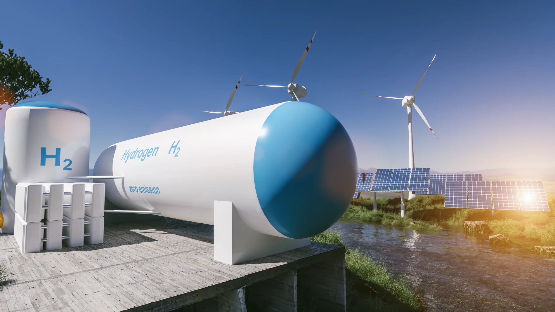 Hidrógeno renovable almacenamiento