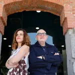 Ignacio y Ainhoa Amestoy, en el Matadero de Madrid
