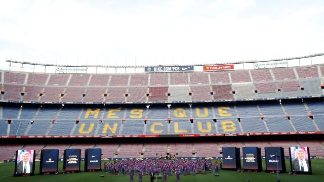 El Camp Nou, estadio del F.C.Barcelona.