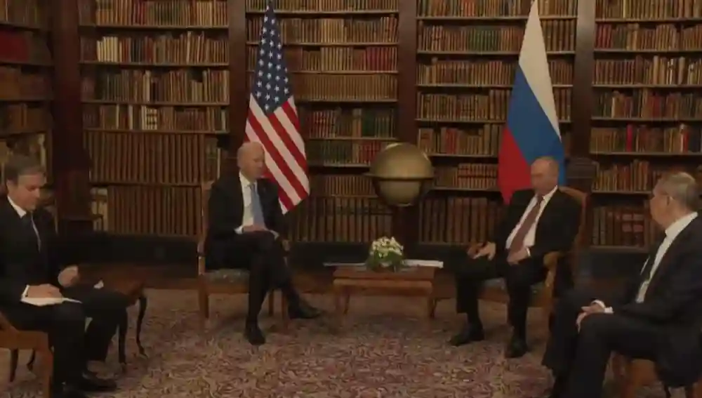 Putin, Biden, Blinken y Lavrov en Suiza