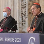 Primera jornada del Foro de la Concordia con una conferencia a cargo del cardenal y presidente del Pontificio Consejo para el Diálogo Interreligioso, Miguel Ángel Ayuso, junto a Miguel Iceta