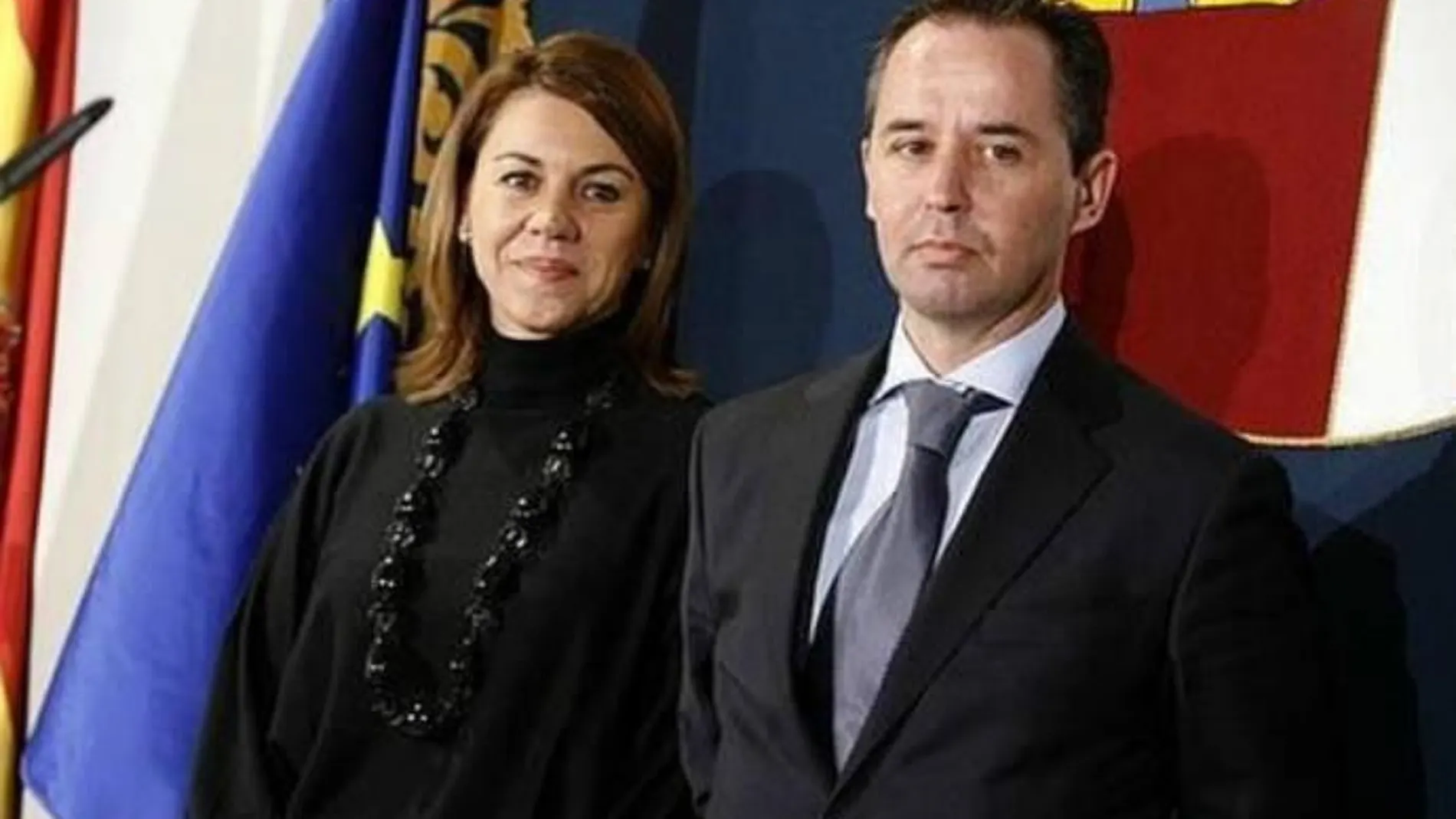 María Dolores de Cospedal y Andrés Gómez Gordo