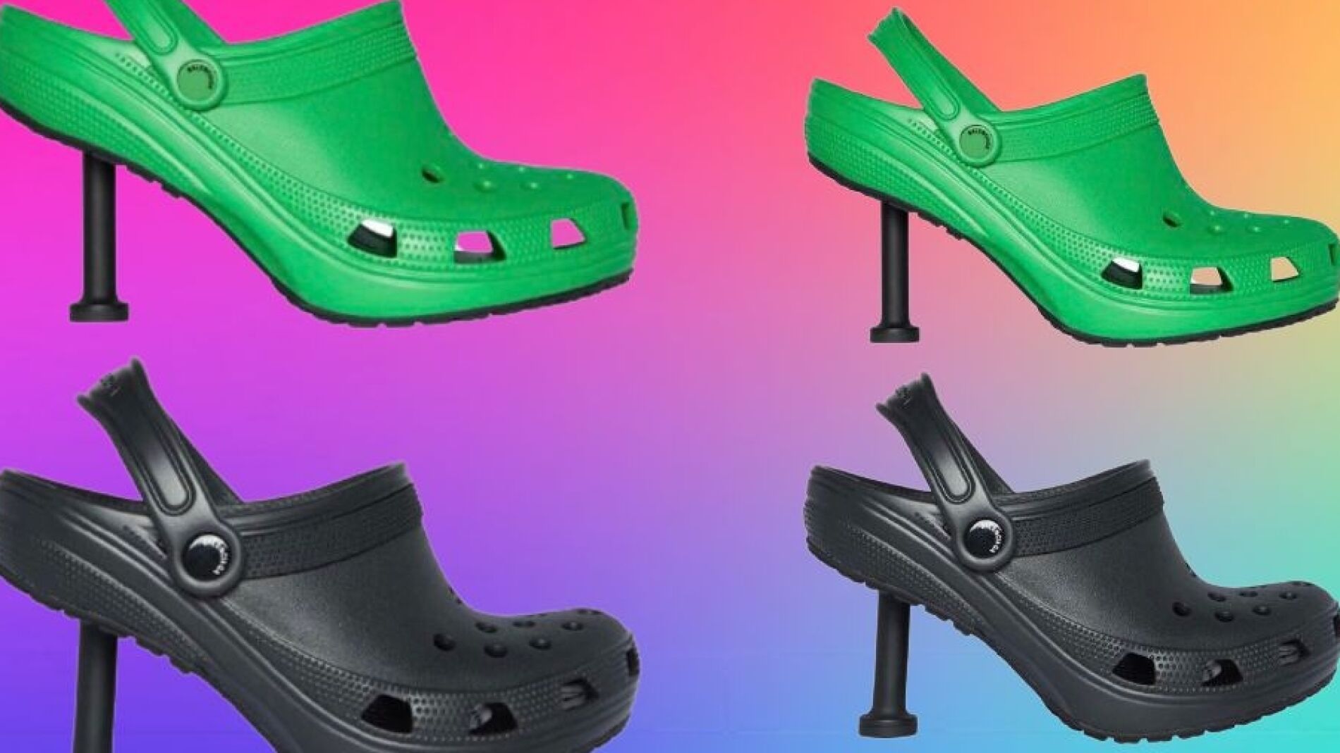 Zapatos de goma discount crocs