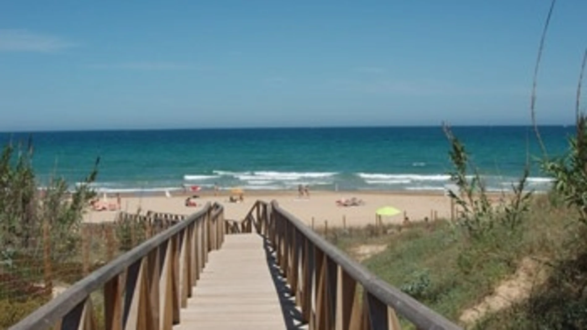 Playa del litoral de Alicante