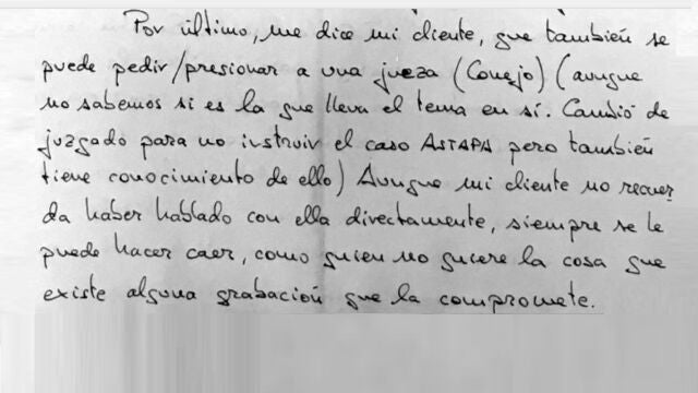Nota manuscrita