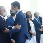 El presidente del Gobierno, Pedro Sánchez recibido el año pasado por el presidente del Cercle de Economía Javier Faus