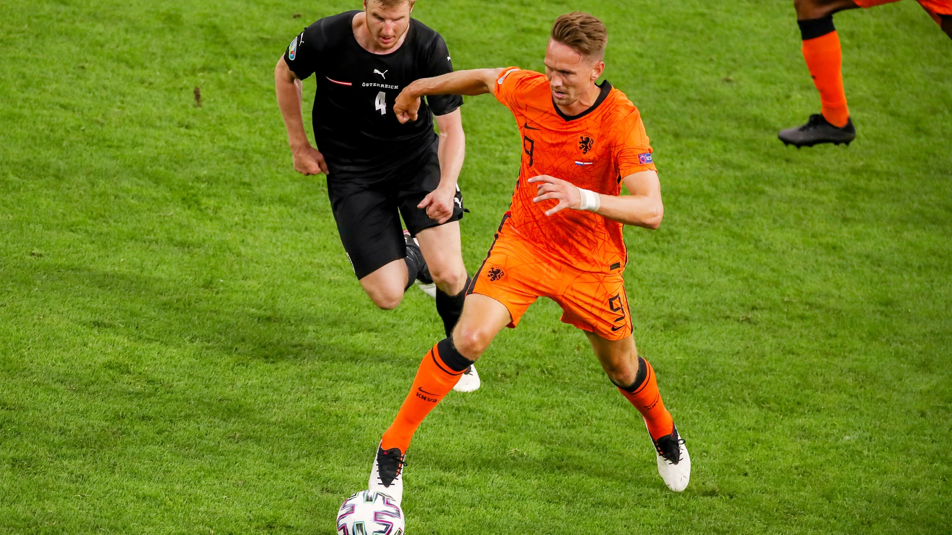 Luuk de Jong con Holanda.