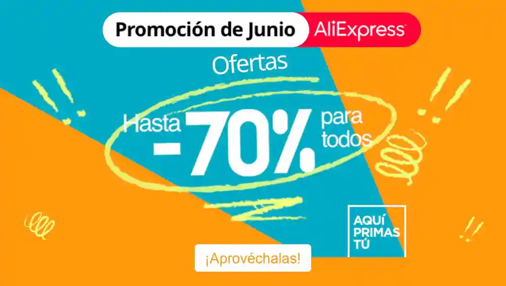 Campaña de rebajas de AliExpress "seas quien seas"