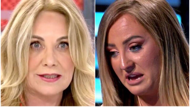 Belén Rodríguez y Rocío Flores en un montaje de La Razón