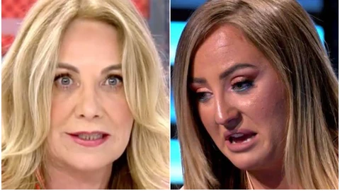 Belén Rodríguez y Rocío Flores en un montaje de La Razón