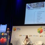 Jorge Llorente durante la participación en este foro