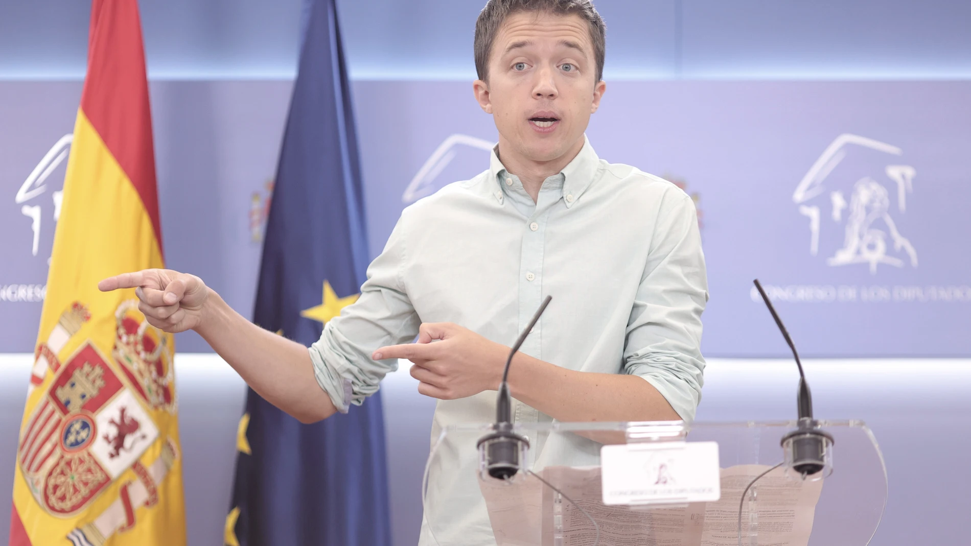 El líder de Más País, Íñigo Errejón