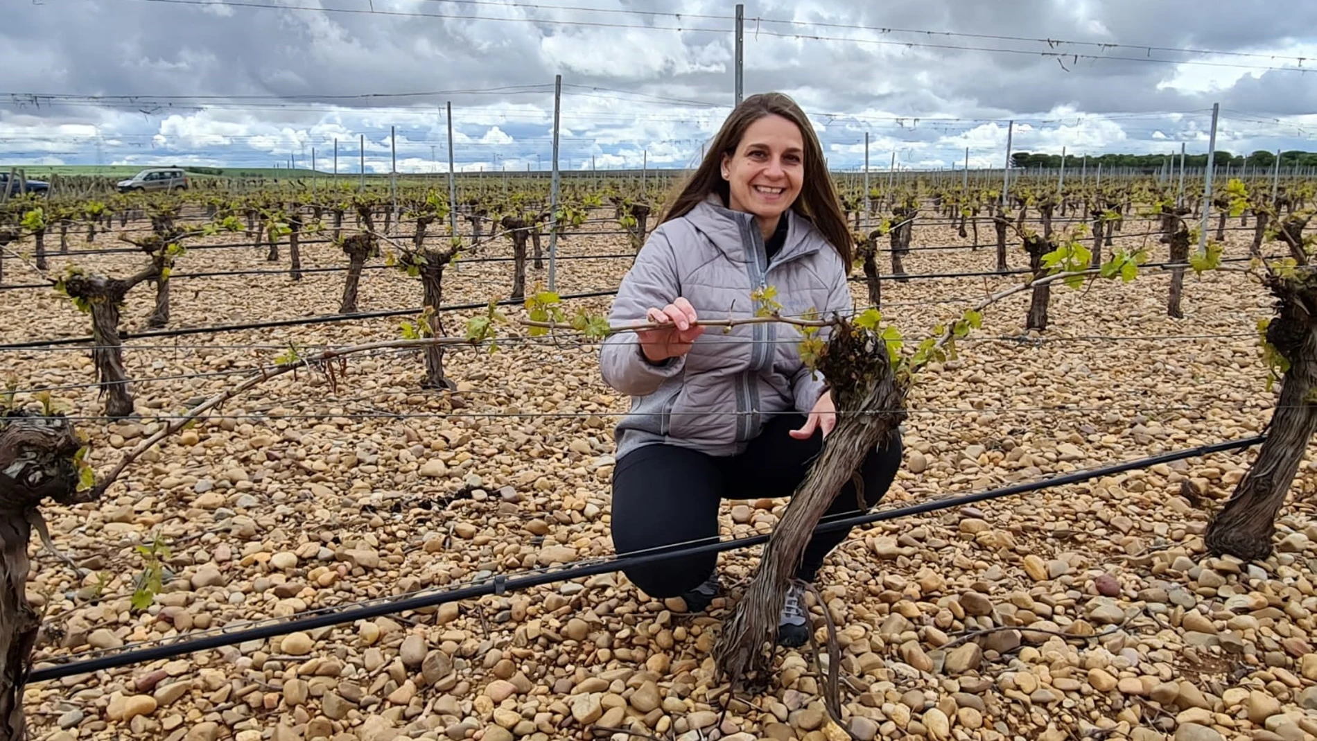 Ana Martín, responsable de Viticultura de Palacio de Bornos