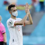  Euro 2021. Las lágrimas de Busquets tras las dudas de si el coronavirus le dejaría volver con España
