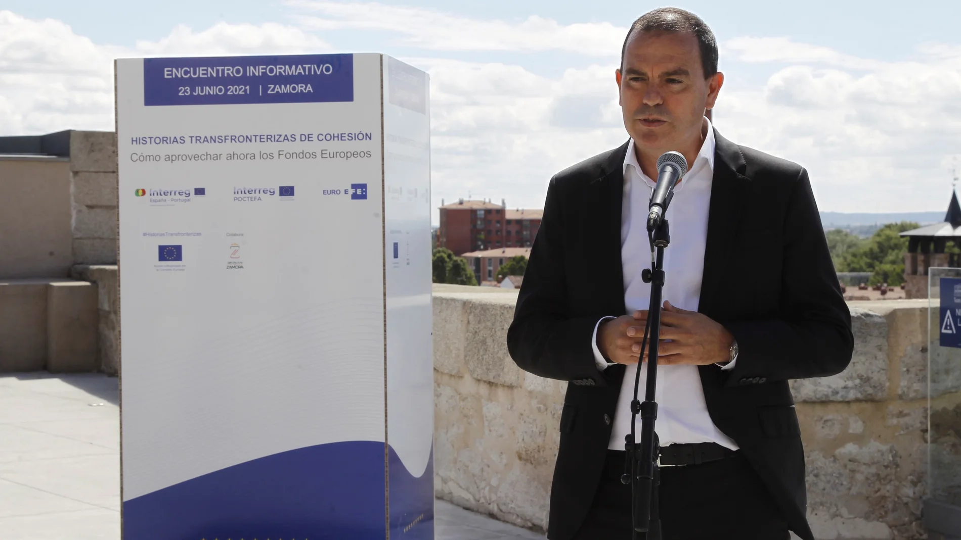 Francisco José Requejo, presidente de la Diputación de Zamora, que ha aprobado un millón de euros para construir, explotar y mantener hasta cinco estaciones depuradoras
