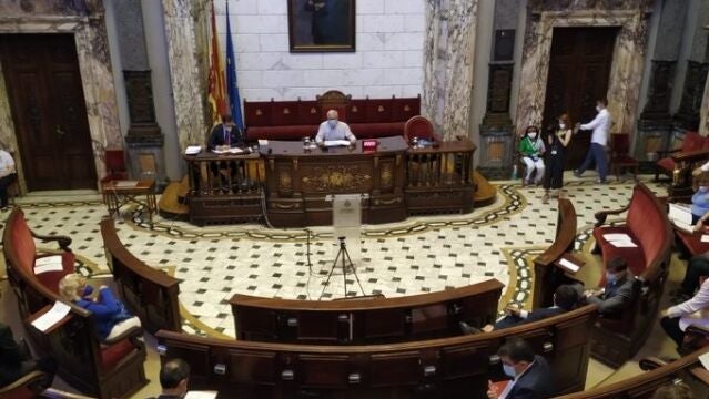 Pleno del Ayuntamiento de Valencia