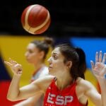 La jugadora de la selección española, Cristina Ouviña