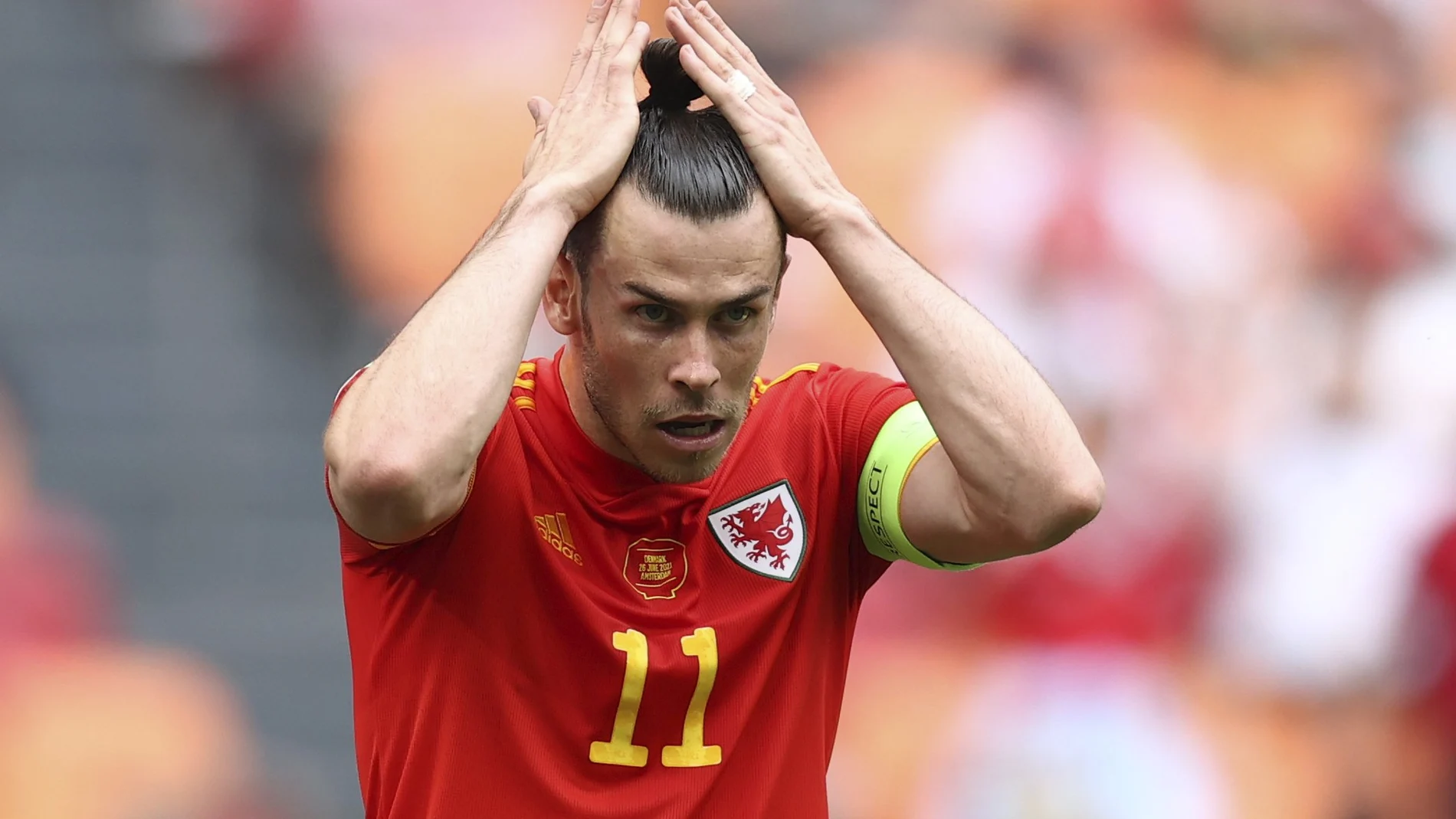 Gareth Bale capitaneó a la selección de Gales en la Euro 2020.