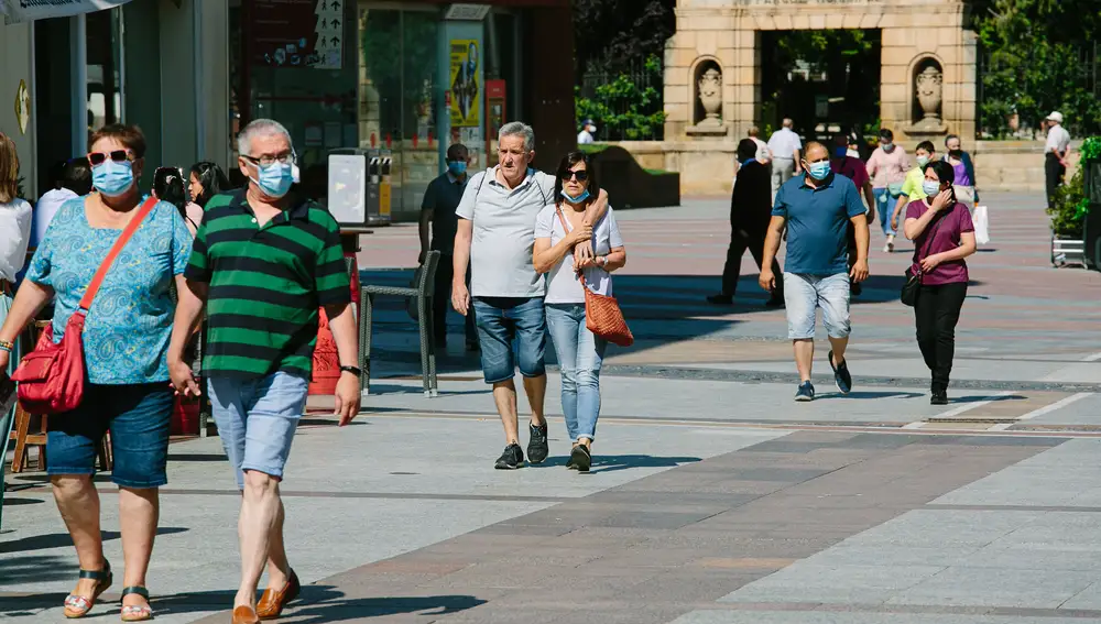 La mayoría de los sorianos continúan llevando la mascarilla pese a no ser obligatoria en exteriores