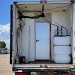 Remolque de camión preparado para el cultivo itinerante de marihuana.GUARDIA CIVIL27/06/2021