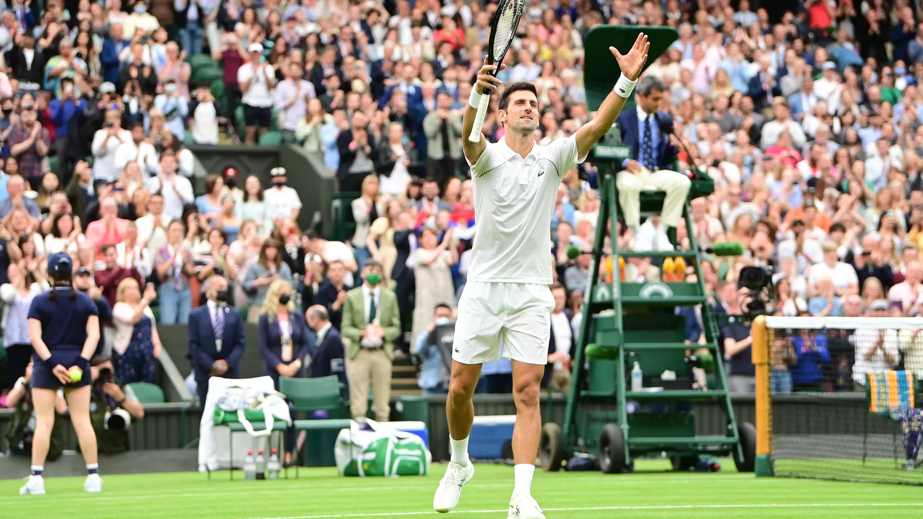 Novak Djokovic ha ganado el primer partido de Wimbledon