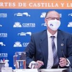 El presidente de las Cortes de Castilla y León, Luis Fuentes