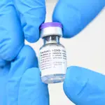 Vial de la vacuna de Biontech/Pfizer contra la Covid-19