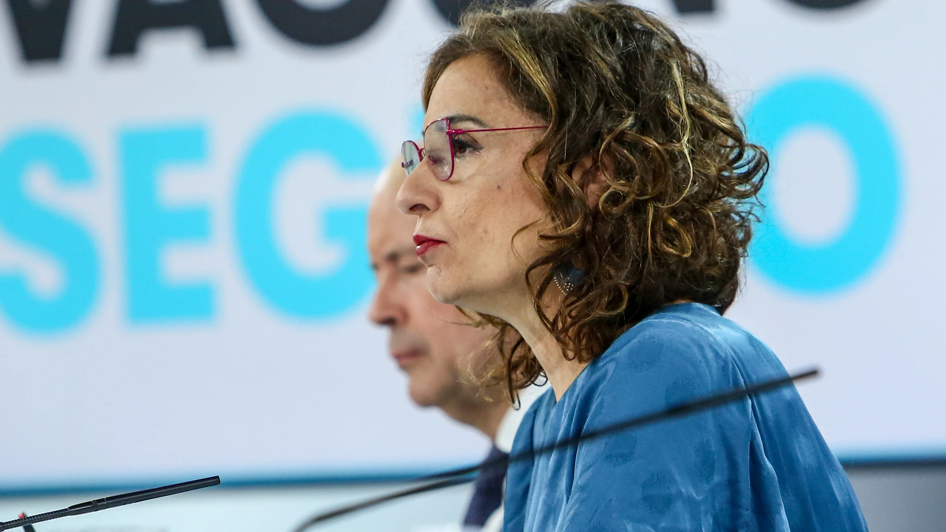 La ministra Portavoz, María Jesús Montero, comparece tras la reunión del Consejo de Ministros en Moncloa