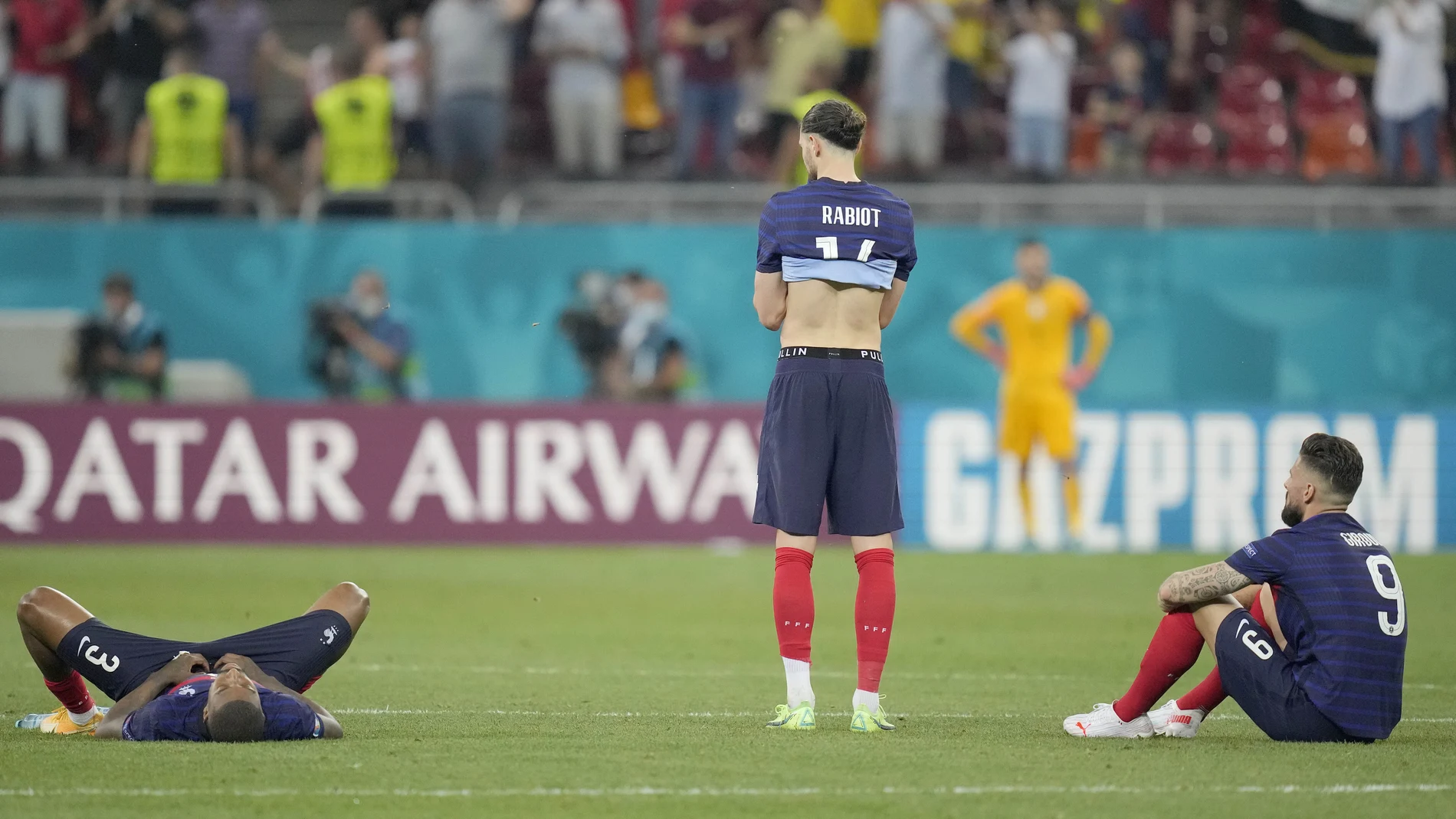 Francia fue eliminada por Suiza en los lanzamientos de penalti.