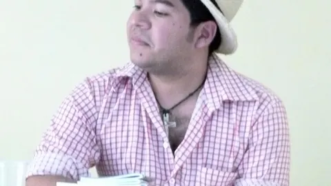 El poeta panameño Javier Alvarado