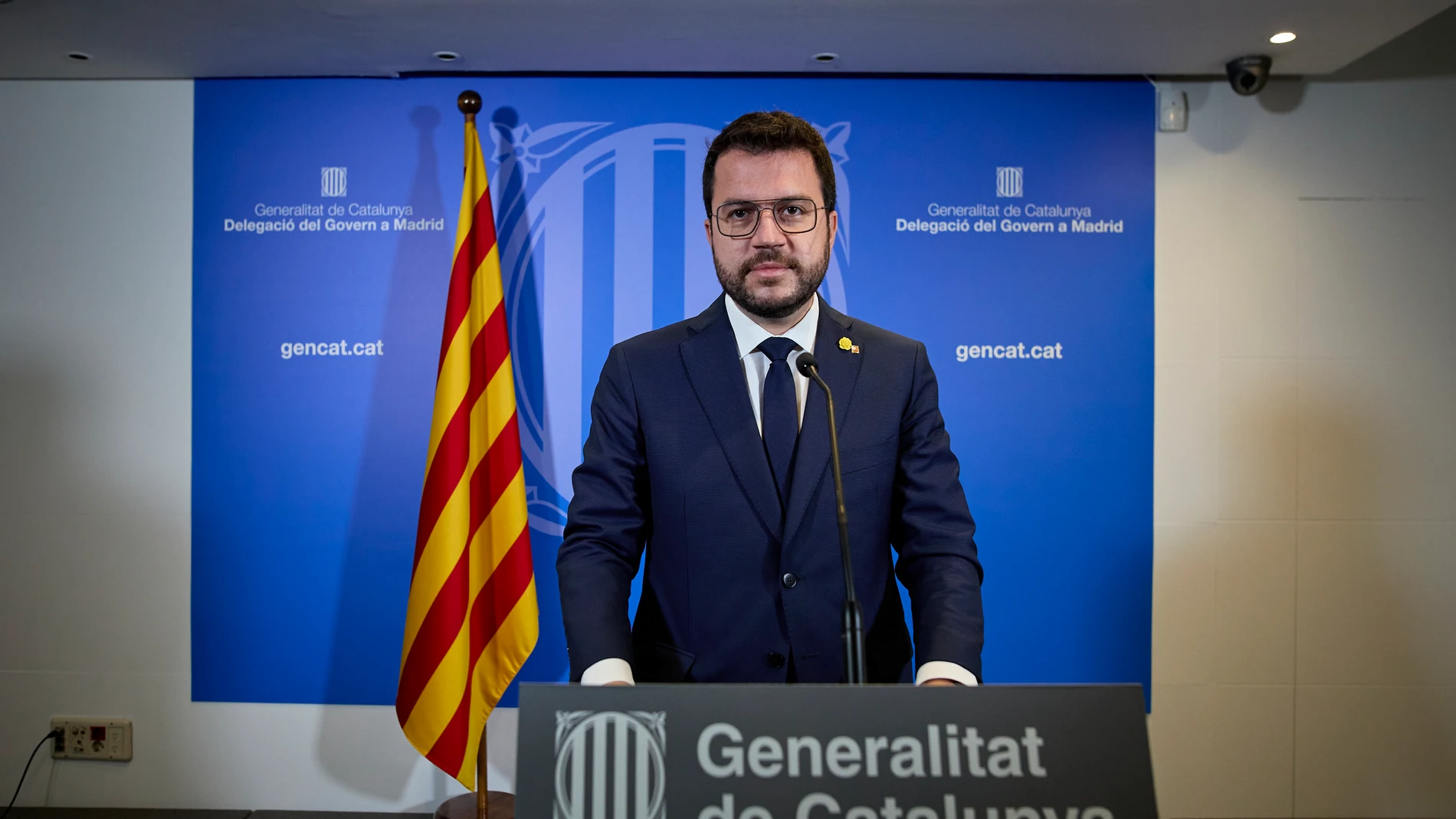 El president de la Generalitat catalana, Pere Aragonès.