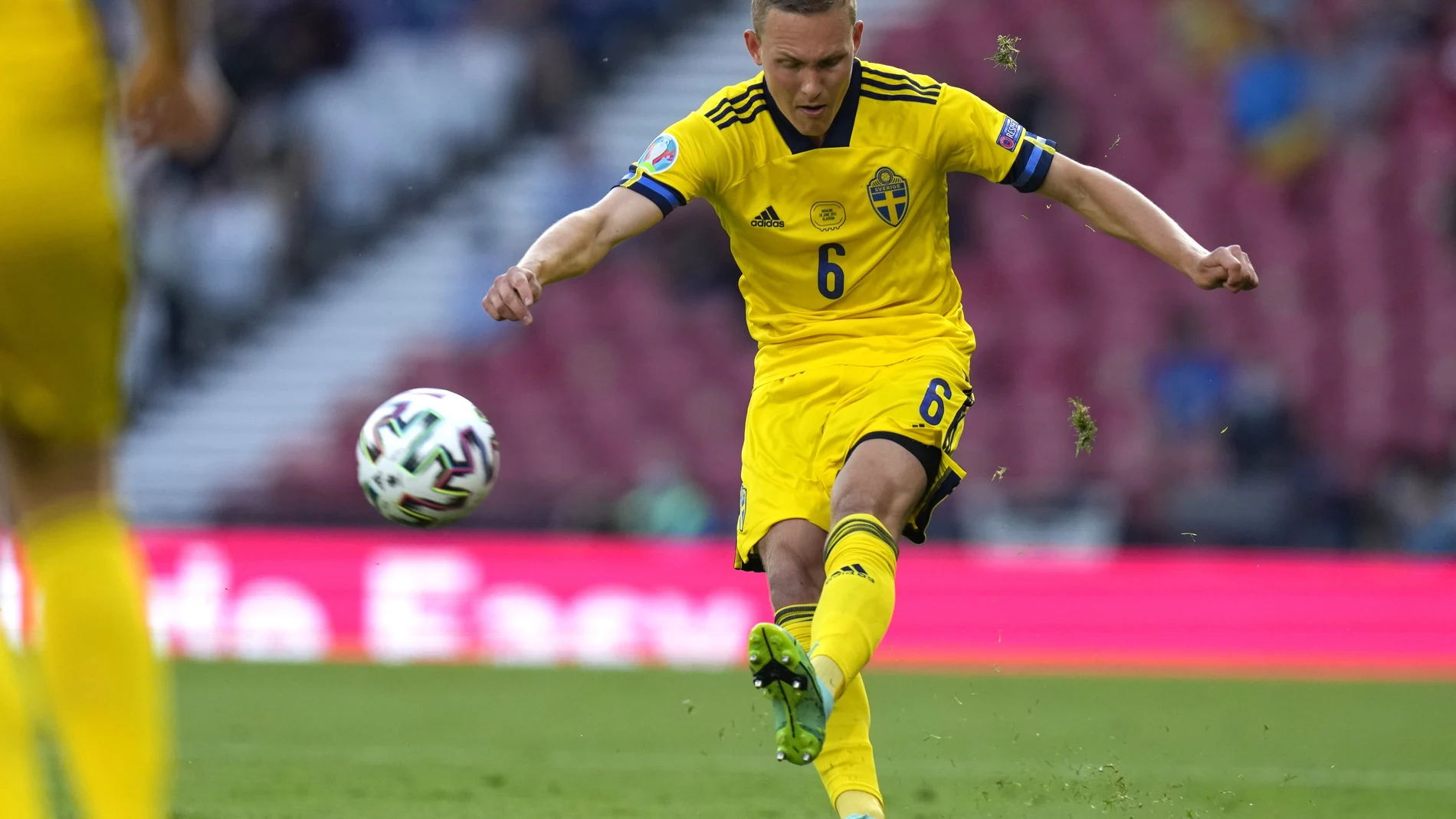 Ludwig Augustinsson con Suecia.