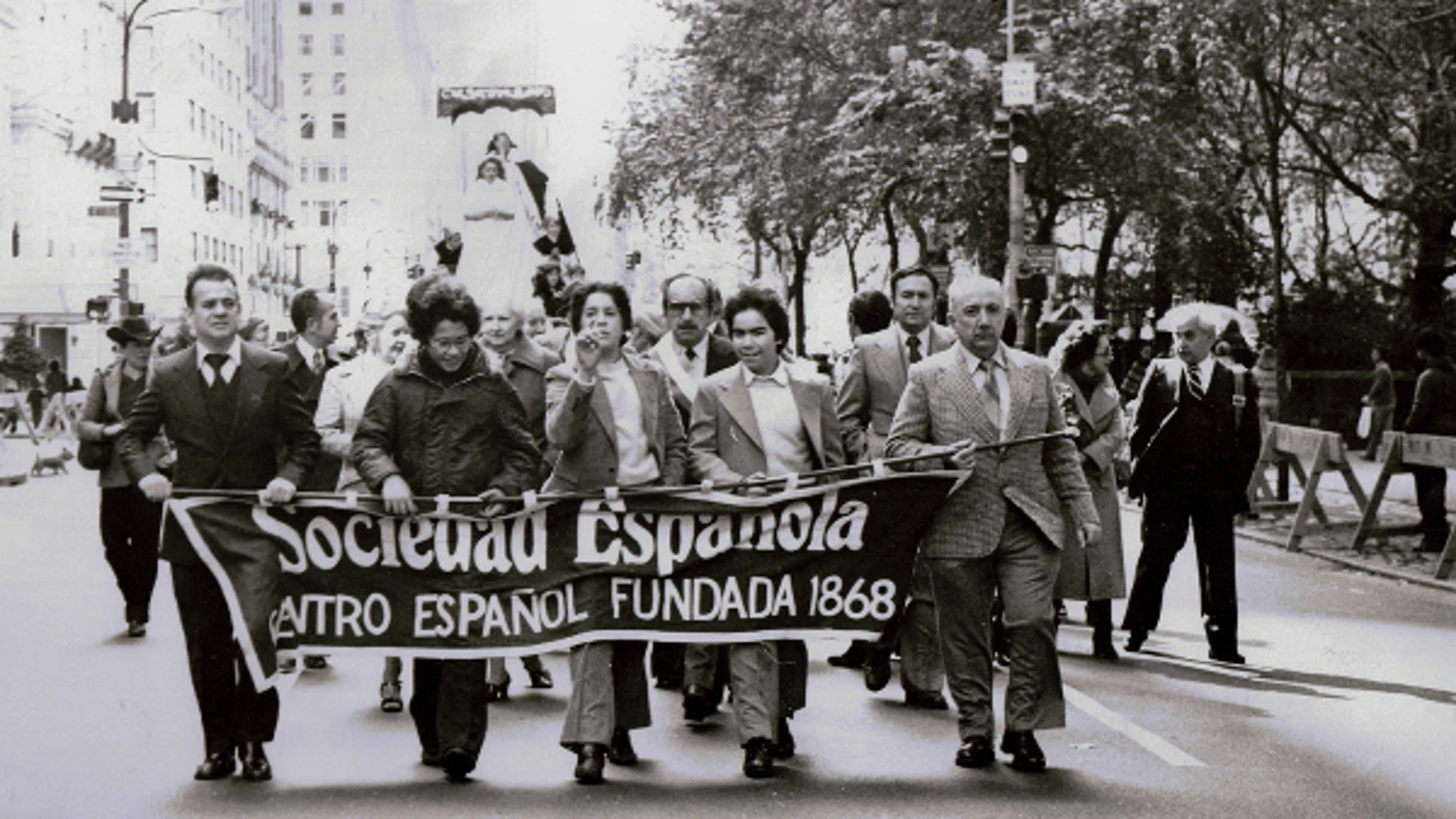 Una imagen de la comunidad española en Nueva York