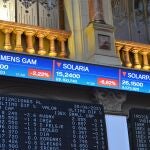 El Ibex 35, el principal índice de la bolsa española, bajó este miércoles un 1,05 %