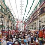 La Feria de Málaga se solía celebra en agosto