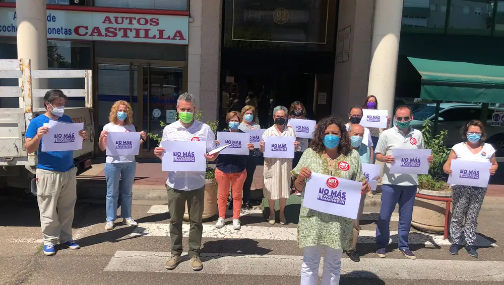 Violencia machista y en recuerdo de la mujer asesinada de UGT