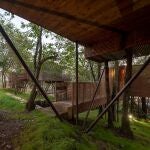 Complejo turístico Albeida, de Alfonso Salgado Suárez y Francisco Liñares Túñez, una de las destacadas en la Bienal de Arquitectura