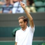 Daniil Medvedev, durante el torneo de Wimbledon 2021