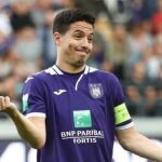 Samir Nasri con el Anderlecht.