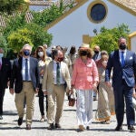 Visita de la Infanta Elena a Real Escuela de Arte Ecuestre de Jerez