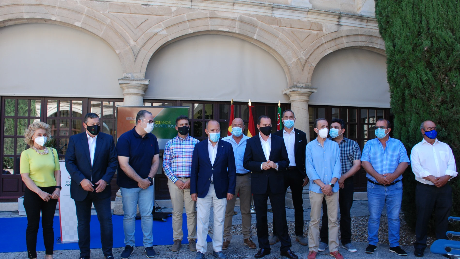 El equipo de gobierno de la Diputación de Zamora