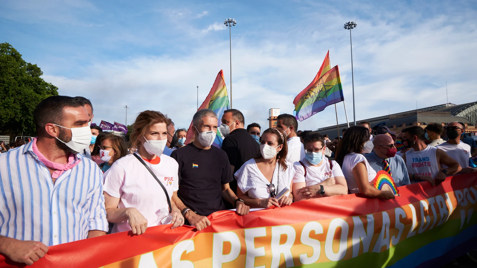 Manifestación del Orgullo LGTBI 2021 | Fuente: Jesús Hellín / Europa Press