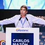 El presidente del PP de la Comunitat Valenciana, Carlos Mazón