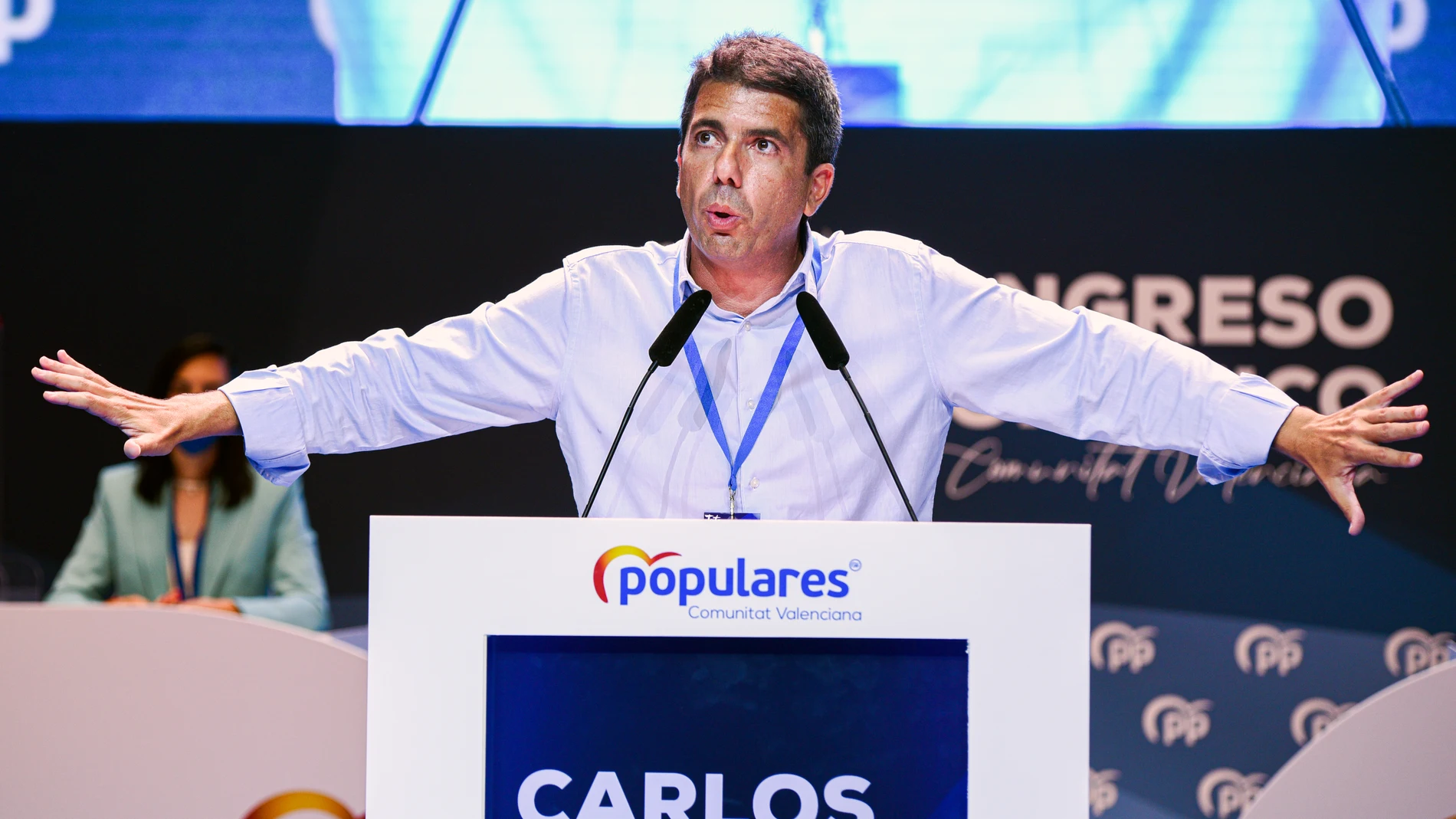 El presidente del PP de la Comunitat Valenciana, Carlos Mazón